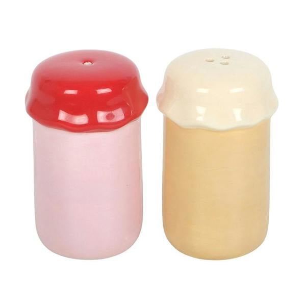 Kingsbury Gifts Peanut Butter and Jelly Ceramic Salt & Pepper Shakers
