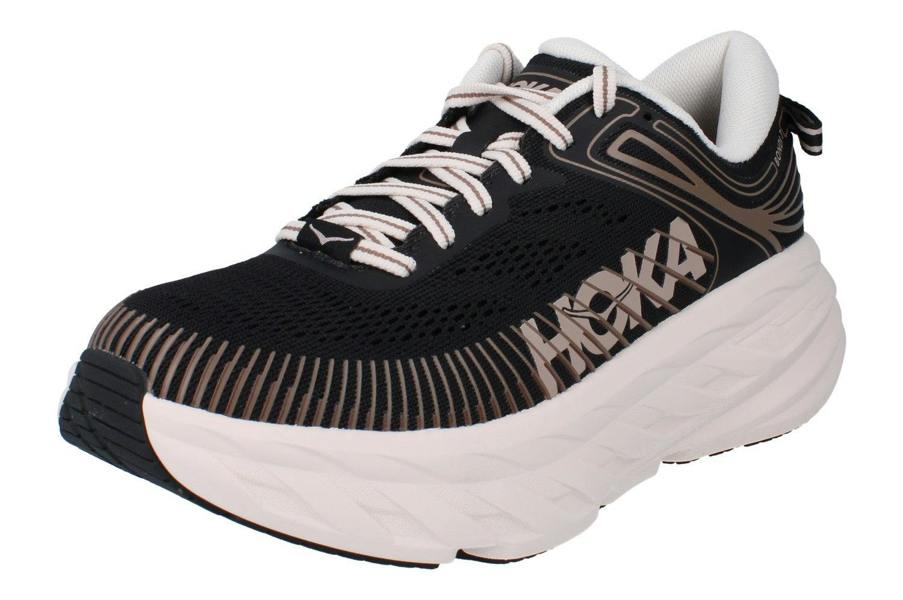 Hoka One Bondi 7 Womens Running Trainers 1110519 Shoes  BCKRS