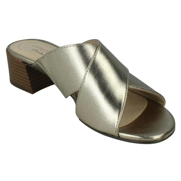 Clarks Ladies Clarks Casual Backless Sandals Caroleigh Erin