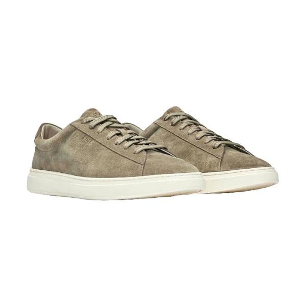 Boss Mens Kieran Suede Trainers - Green