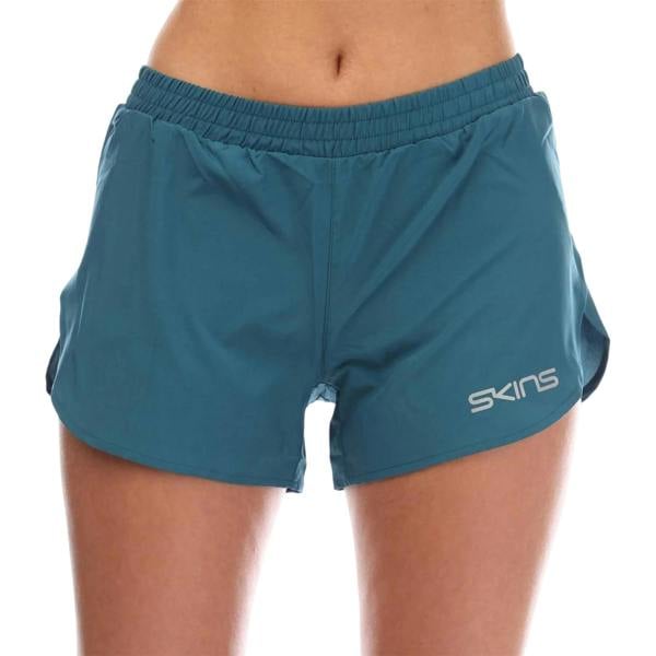 Skins Womens/Ladies Series-3 Superpose Running Shorts - Teal - 