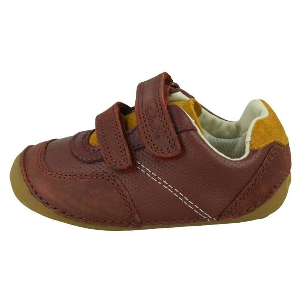 Clarks Boys Clarks Casual First Shoes Tiny Dusk