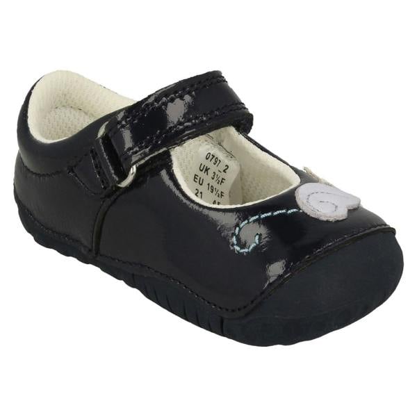 Start-rite Girls JoJo Maman Bébé Collection By Startrite Mary Jane Style Shoes Little Shells
