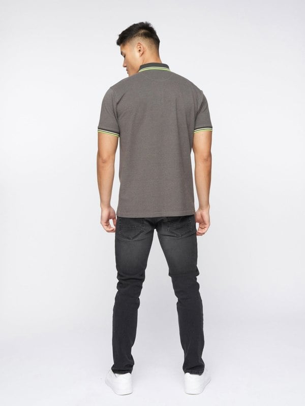 Crosshatch Britmane Polo Grey