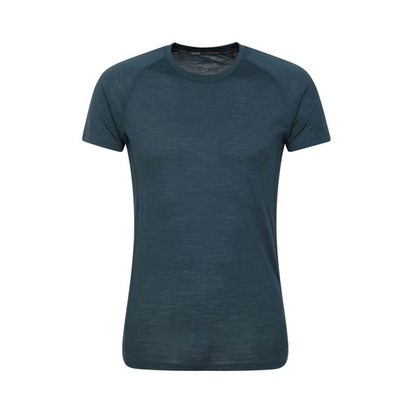 Mountain Warehouse Mens Summit II Base Layer Top - Navy