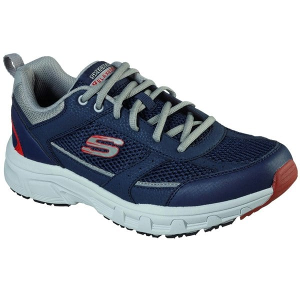 Skechers Oak Canyon Verketta Men's Trainers in Navy/Grey