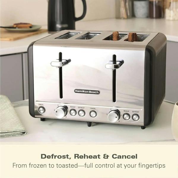 Hamilton Beach Harmony 4 Slice Toaster - Espresso