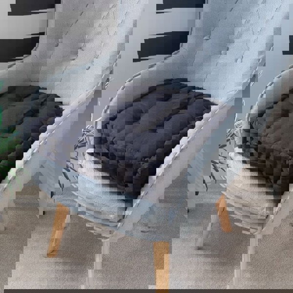 Snug City Seat Pad Cushion Booster 100% Cotton Cover 45cm Square