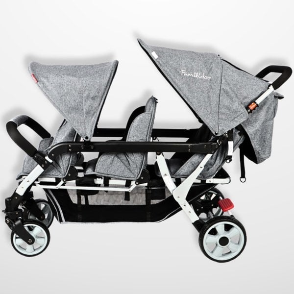 Familidoo 3 Seater Lightweight Stroller -  Plus Free Rain Cover