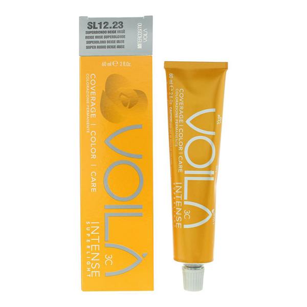 Intercosmo Voila 3C Hair Colour 60ml - SL12.23 Beige Irise Superblonde