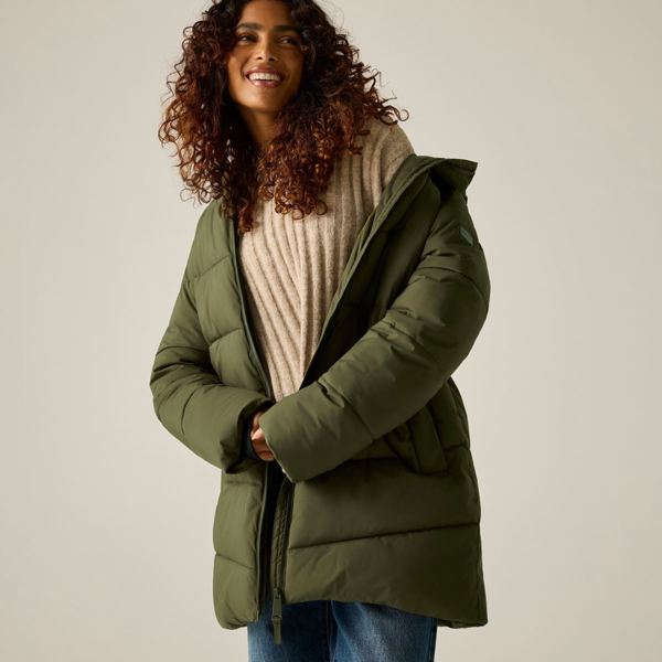 Regatta Womens Yasira Insulated Jacket - Dark Khaki
