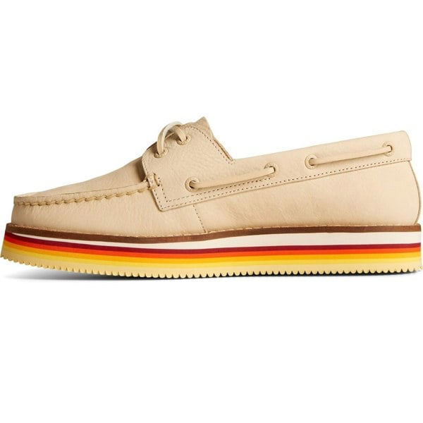 Sperry Authentic Original Stacked Boat Shoe - Ivory