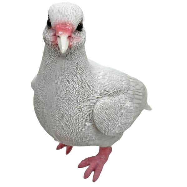 Farmwood White Dove Garden Bird Ornament