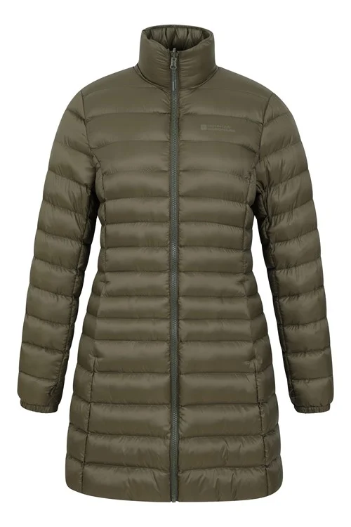 Mountain Warehouse Womens/Ladies Alaskan Long 3 in 1 Jacket - Khaki Green