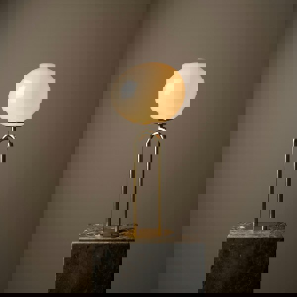 Nordlux Shapes | Table lamp | Brass