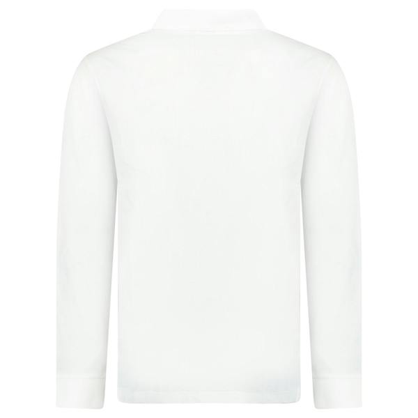 Burberry 'Hartford' Long Sleeve Check Polo White - chancefashionco
