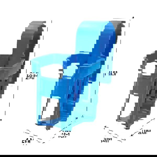 Swimming Pool Water Cup Holder - Set of 1/4 Drink Storage Shelves for Above-Ground Pools
