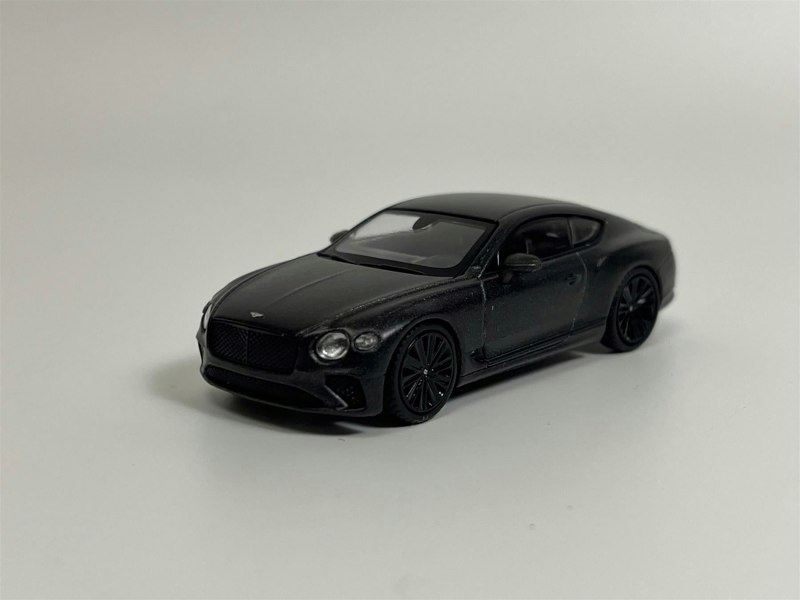 Mini GT Bentley Continental GT Speed 2022 Anthracite Satin LHD 1:64 Mini GT MGT00442L