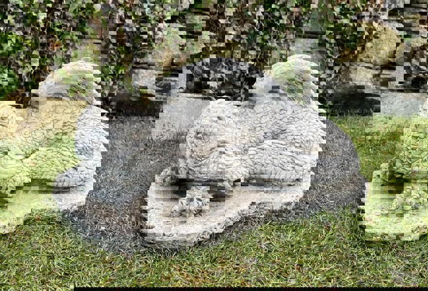 Medium Sleeping Stone cast Dragon