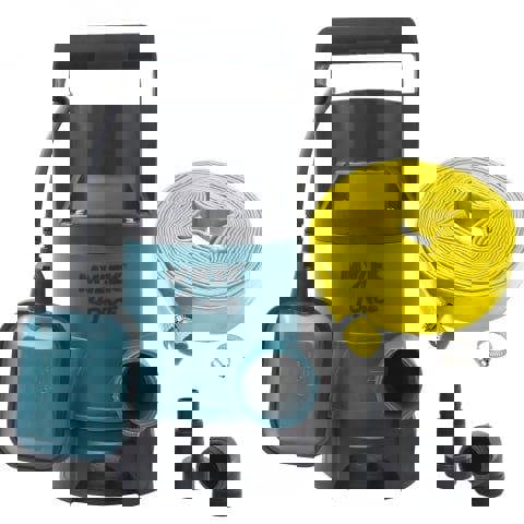 ProKleen MYLEK Submersible Water Pump Electric 750W for Clean or Dirty Water with Float Switch with 20m Yellow Hose