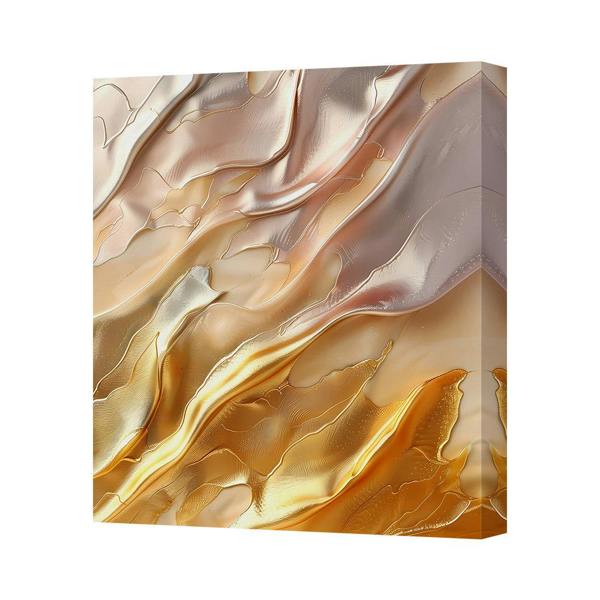 Benjamin Tate Design Contemporary Abstract Canvas Art Print With Deep Wooden Frame UK Handmade