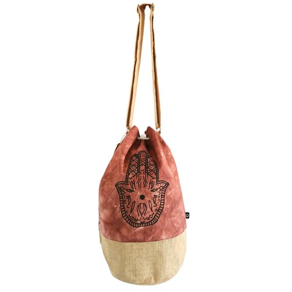 Serano All Natural Backpack - Terracotta Stonewash - Hamsa