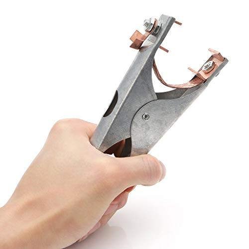 KAV - Pack of 2 Welding Manual Welder Arc Earth Ground Cable Copper Grip Clip Clamp 300A