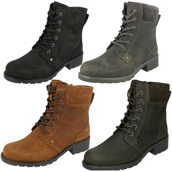 Clarks Ladies Clarks Ankle Boots Orinoco Spice