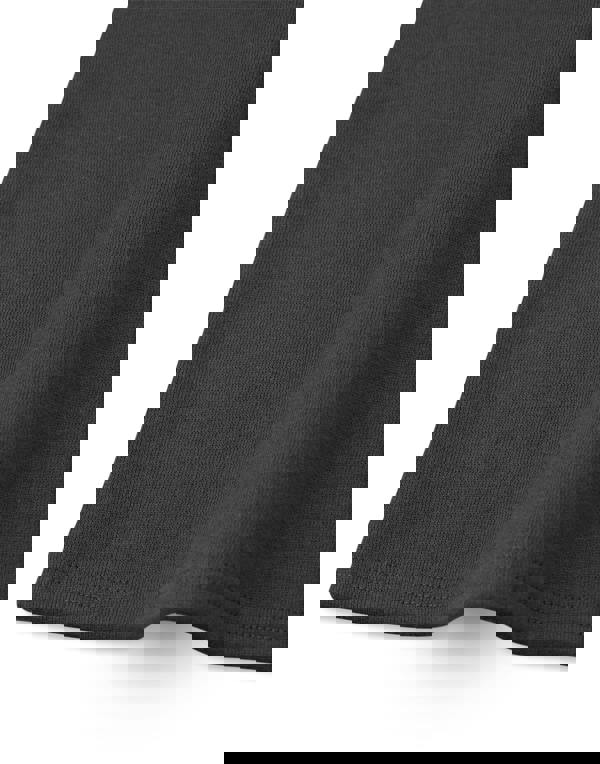 Wednesday Girls Black Unitas Est Invicta Sweatshirt Dress