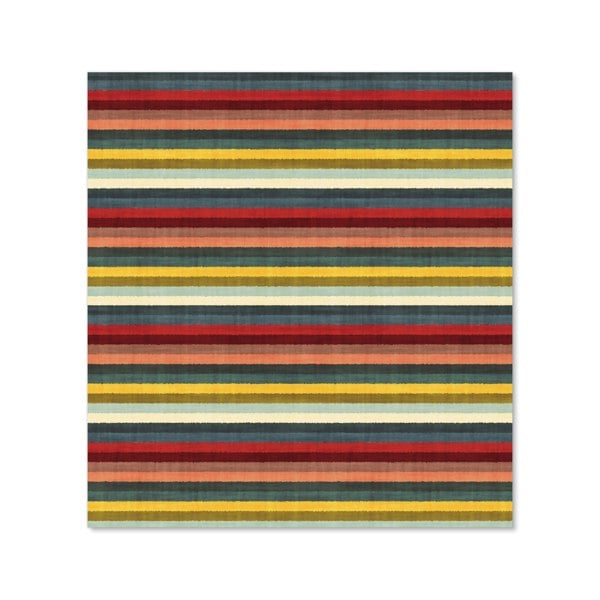 Warren Reed - Designer Multicolour Striped Brish Pattern Kitchen Splashback