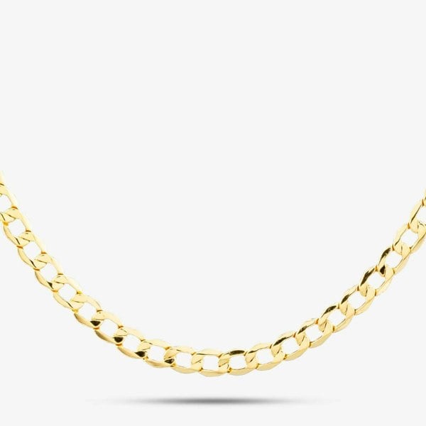 T. H. Baker 9ct Yellow Gold 22 Inch Curb Chain HC080-22