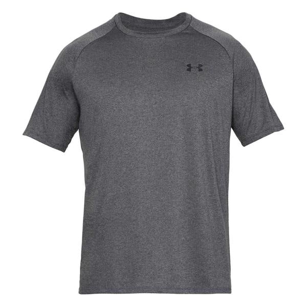 Under Armour Mens Tech 2.0 T-Shirt - Carbon Heather - 