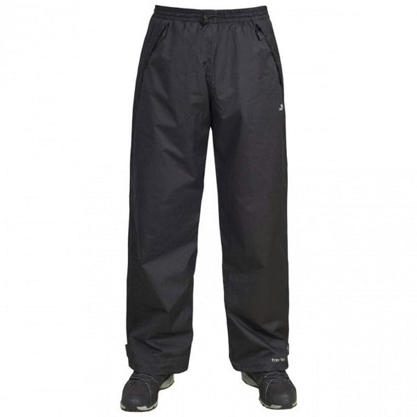 Trespass Mens Toliland Waterproof & Windproof Trousers - Black