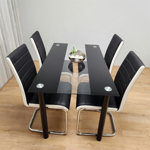 Kosy Koala Dining Table Set with 4 Chairs Dining Room, and Kitchen table set of 4
