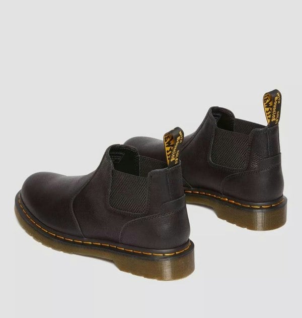 Dr. Martens 2976 Lo AR Rogue Leather Black Boots