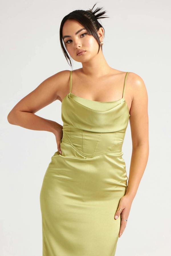 Urban Bliss Belle Corset Midi Dress