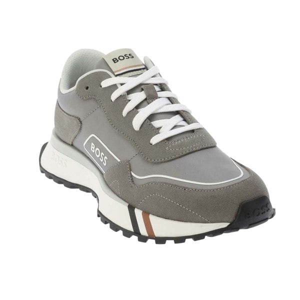 Boss Mens Jonah Running Trainers - Grey