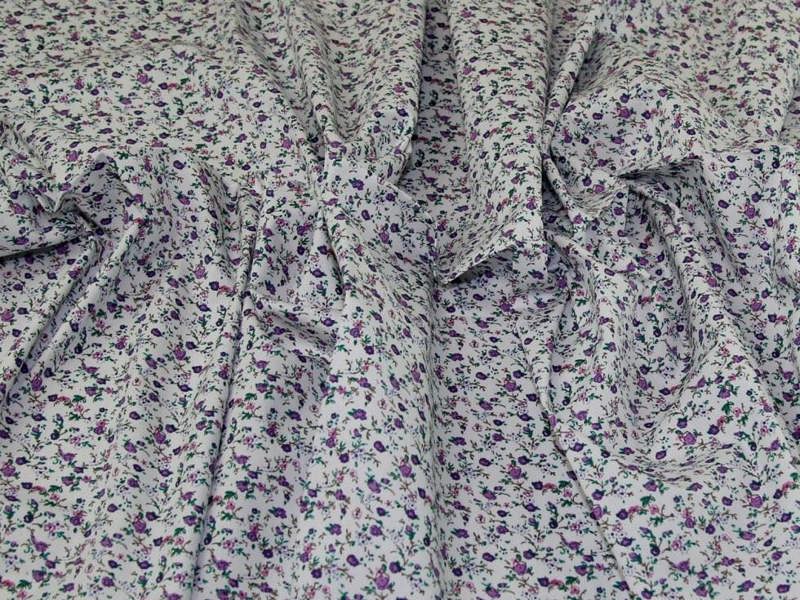 Minerva Core Range Deadstock 100% Cotton Poplin Fabric - Animals Design Dressmaking Fabric, 142.5 cm / 57" Wide - per metre