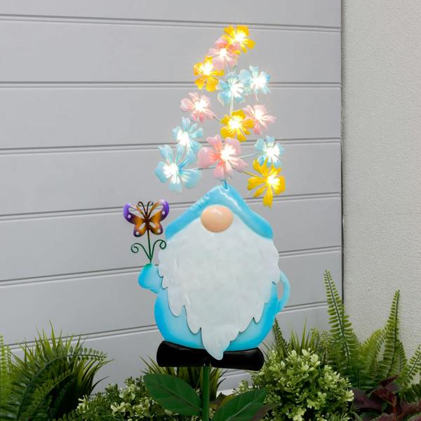 Gardenwize Solar Stake Light – Blue Gonk LED Garden Light
