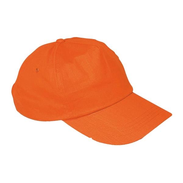 MidOcean Glop Plain Baseball Cap - Orange - 