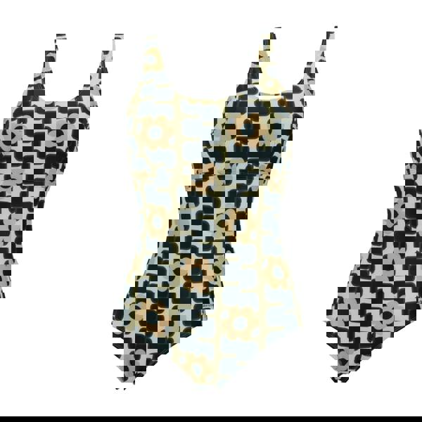 Regatta Womens/Ladies Orla Kiely Giant Square Flower One Piece Swimsuit - Monochrome