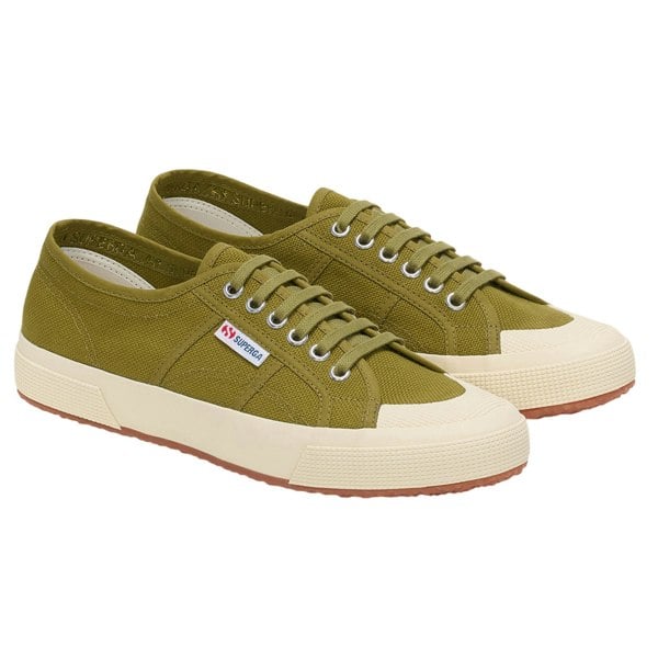 Superga Unisex Adult 2390 Military Trainers - Military Green/Off White