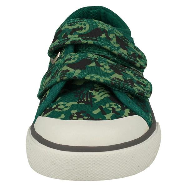 Start-rite Boys Startrite Football Detailed Canvas Shoes Kickabout