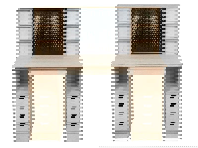 wooden cabinet workbench