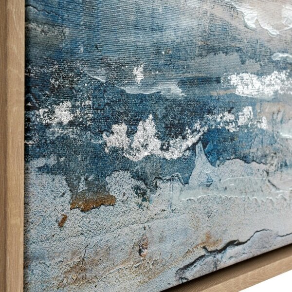 Wyld Haus Metsovo Hand Painted Sky Canvas In Frame