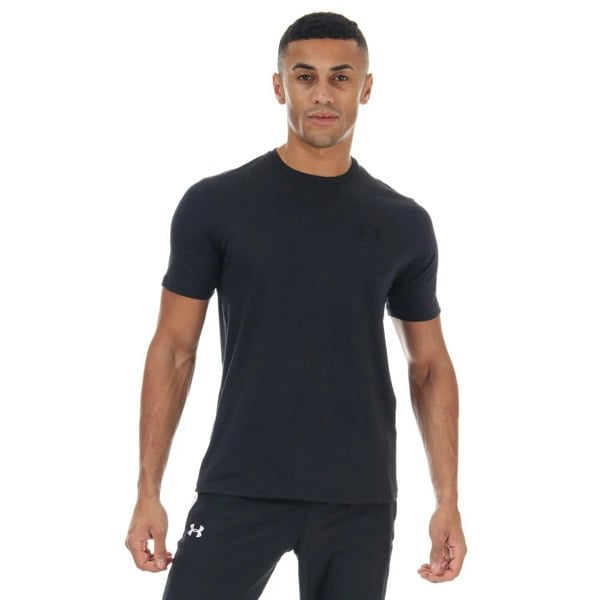 Under Armour Mens Sportstyle Short-Sleeved T-Shirt - Black