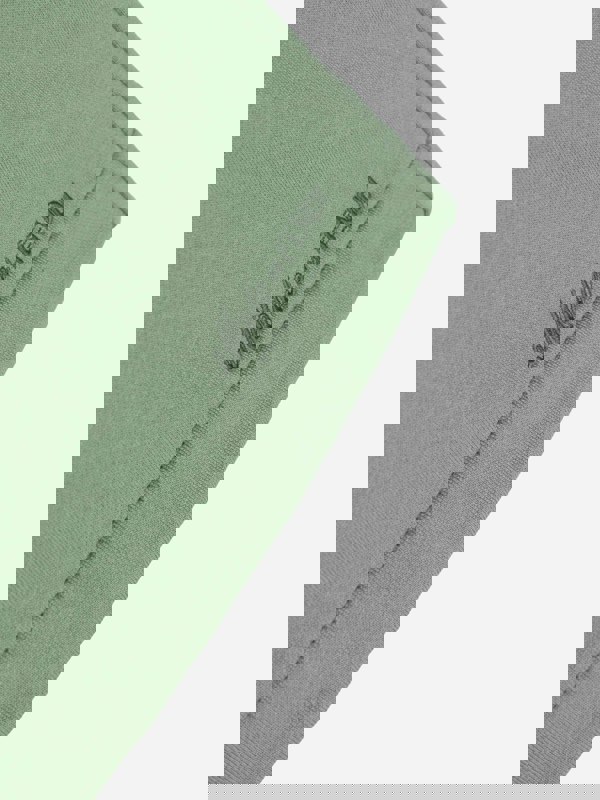 Fendi Kids Fendi Boys Logo Shorts in Green