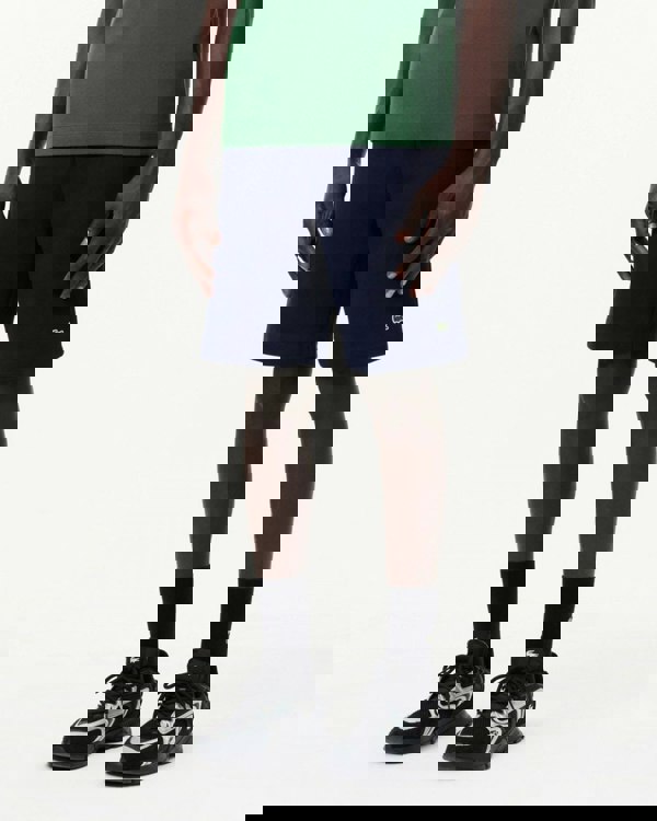 Lacoste Mens Fleece Shorts - Navy Blue 166