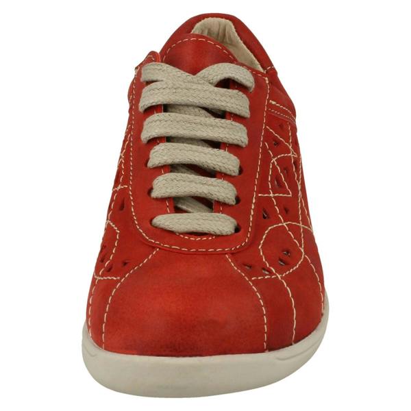 DB Shoes Ladies Easy B Lace Up Flat Casual Shoes Hornsea