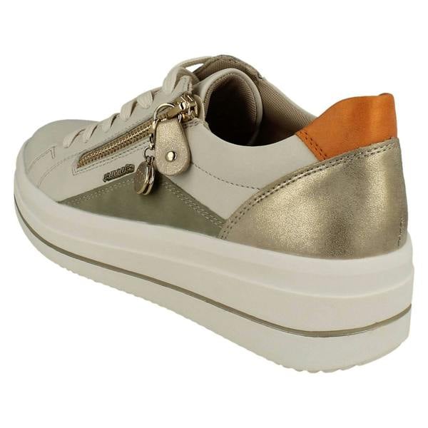 Remonte Ladies Remonte Zip Detail Trainers D1C01